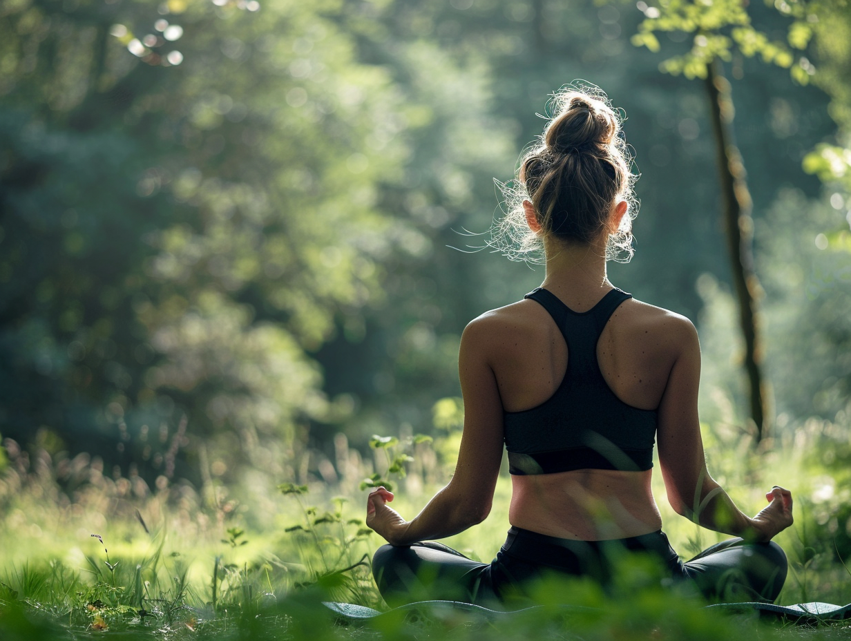 Групові заняття йогою в студії